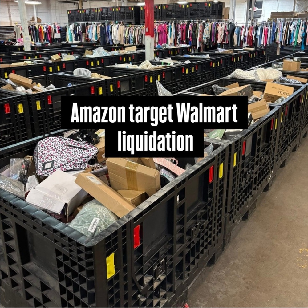 6 PIECES Mystery Box OverStock Shelf Pull amazon Walmart target gen merchandise